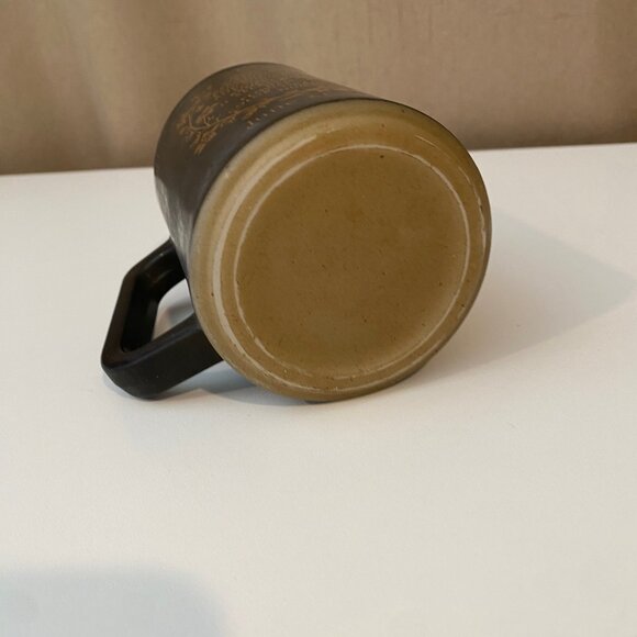 Vintage MCM Federal Glass Black Zodiac Mug – Cancer The Crab 4‎ - Picture 6 of 6